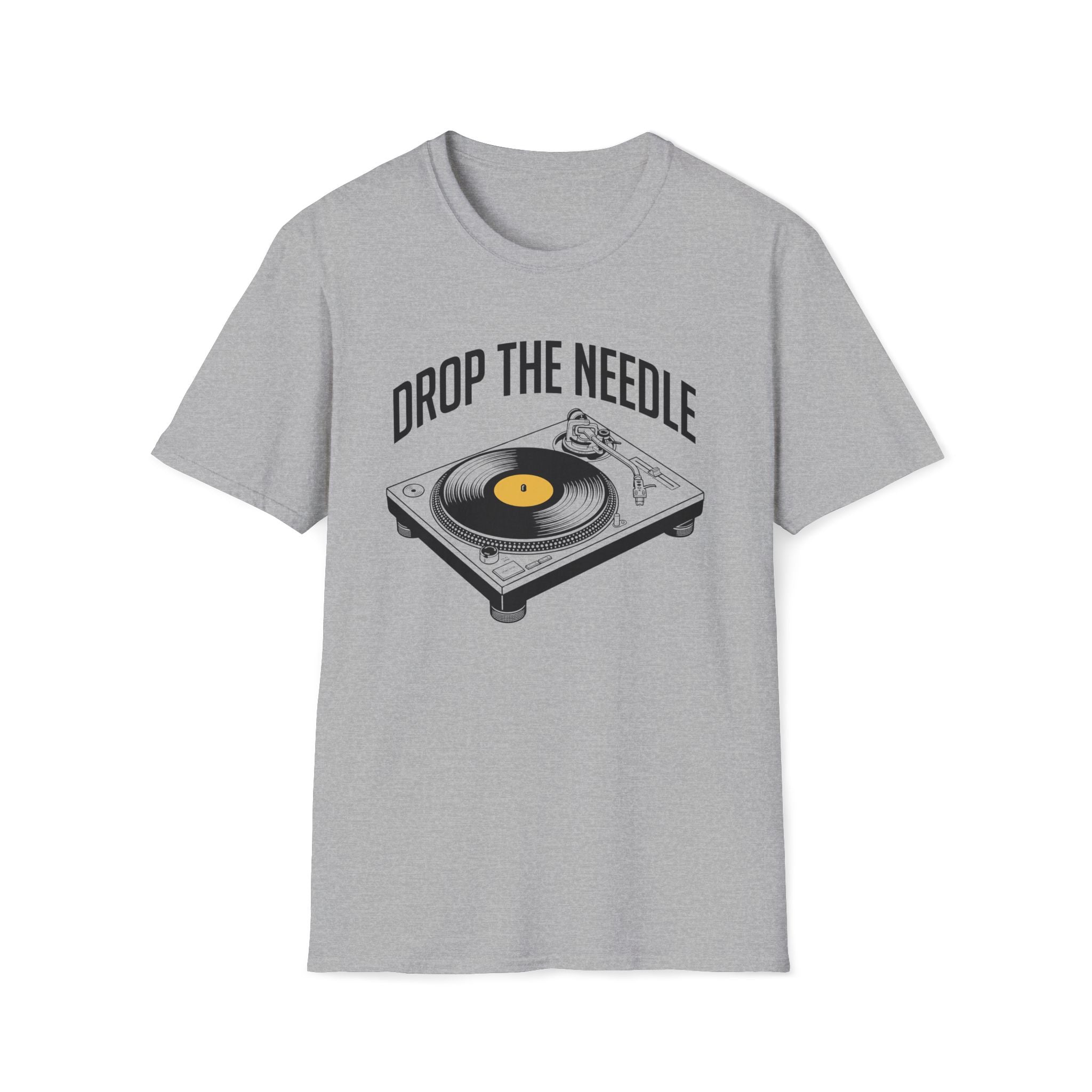 Drop the Needle Vinyl Turntable T‑Shirt