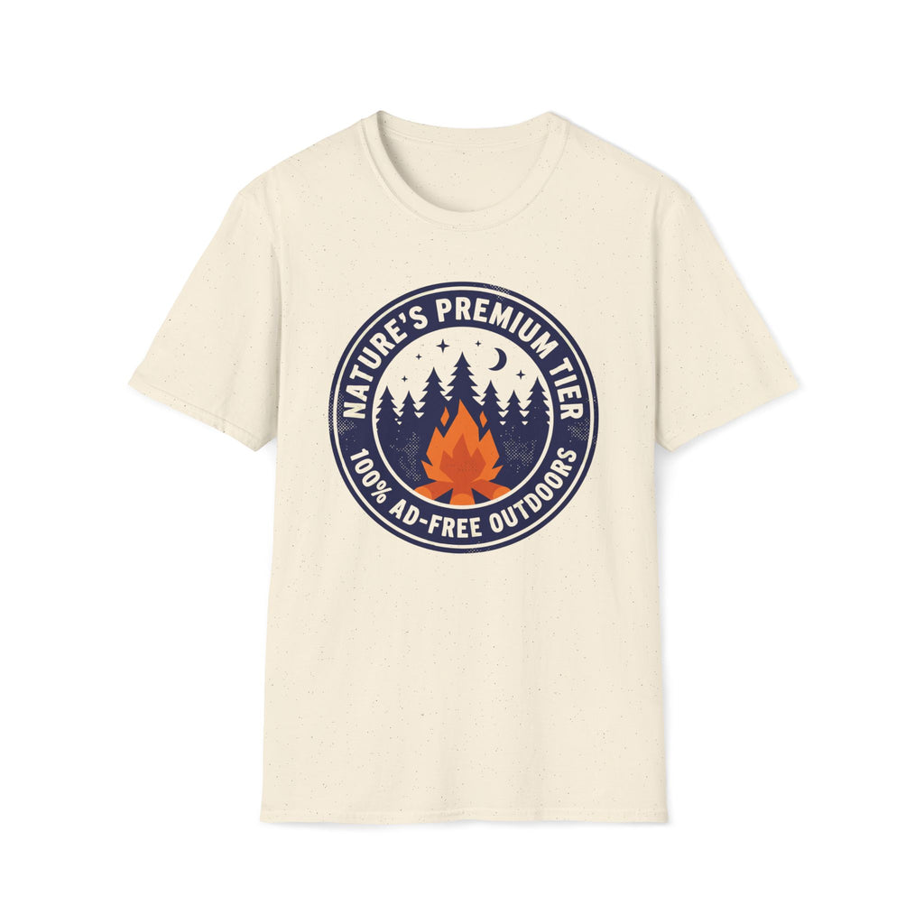 Nature’s Premium Tier Campfire Graphic Outdoor T-Shirt