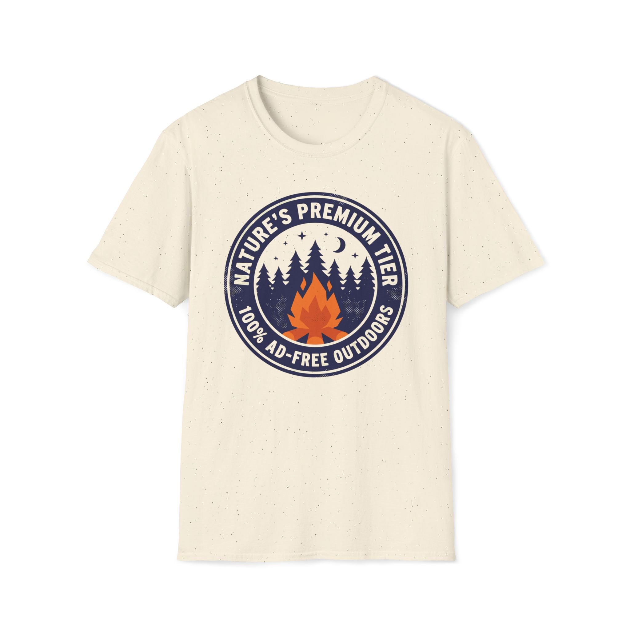 Nature’s Premium Tier Campfire Graphic Outdoor T-Shirt