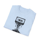 Melting Cassette Tape T-Shirt — Retro Music Graphic Tee