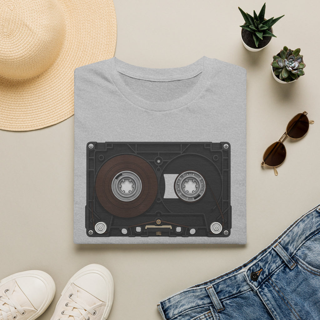 Cassette Tape Graphic T‑Shirt — Retro 80s Music Tee