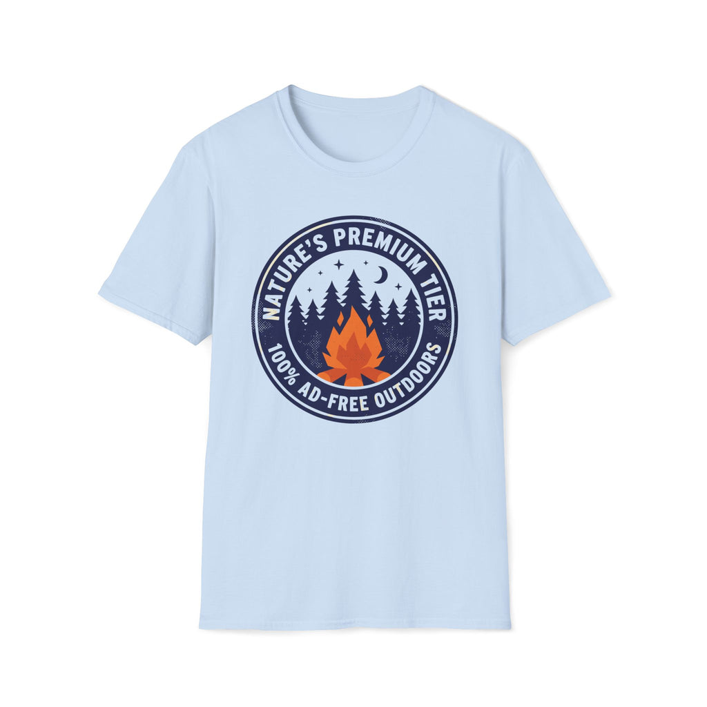Nature’s Premium Tier Campfire Graphic Outdoor T-Shirt