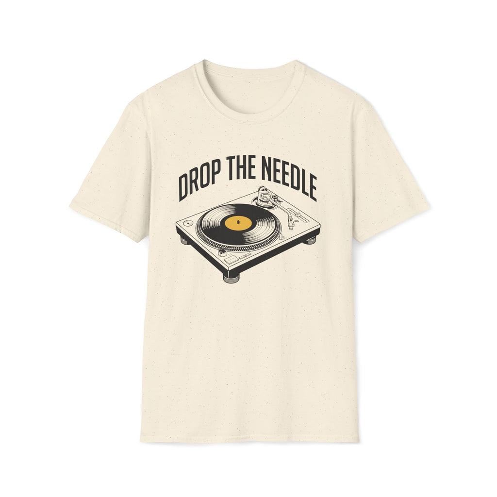 Drop the Needle Vinyl Turntable T‑Shirt