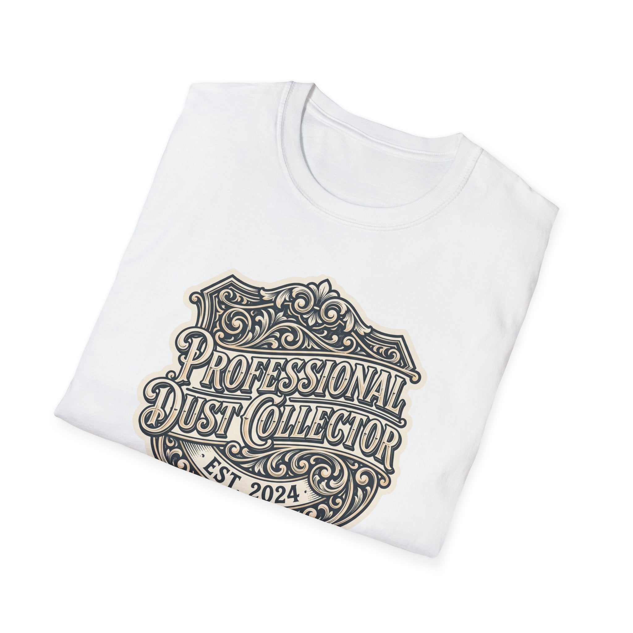 Professional Dust Collector T-Shirt — Vintage Decorative Logo Tee
