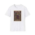 Tarot-Inspired 'The Cloud' Graphic T-Shirt — Gothic Skeleton Design