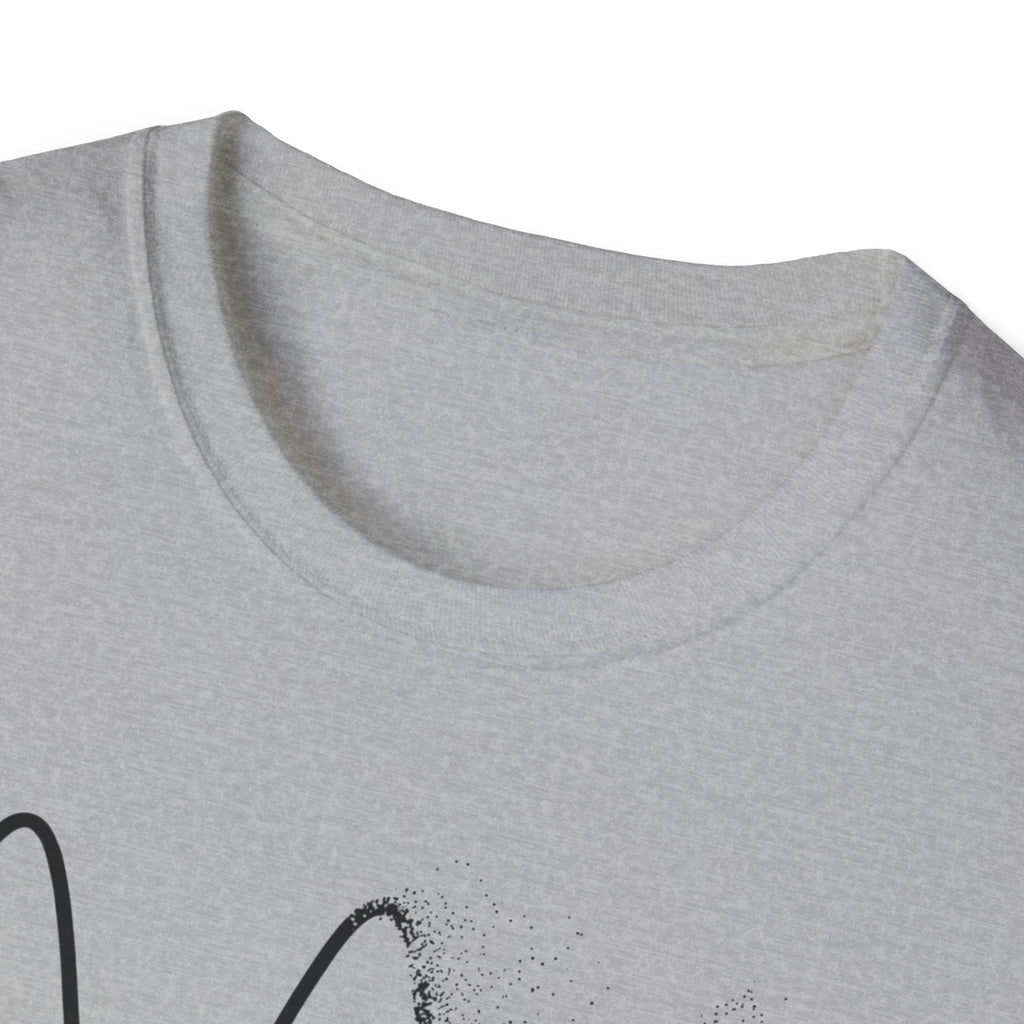 Analog Echo T-Shirt — Minimal Wave Graphic Tee