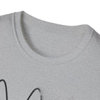 Analog Echo T-Shirt — Minimal Wave Graphic Tee
