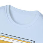 Retro Cassette Tape T‑Shirt – Vintage Music Graphic Tee