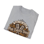 High Fidelity Union T-Shirt — 100% Pure Analog Vintage Music Tee