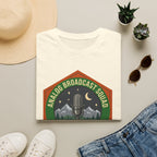 Analog Broadcast Squad T-Shirt — Vintage Microphone Mountain Logo
