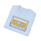 Retro Cassette Tape T‑Shirt – Vintage Music Graphic Tee