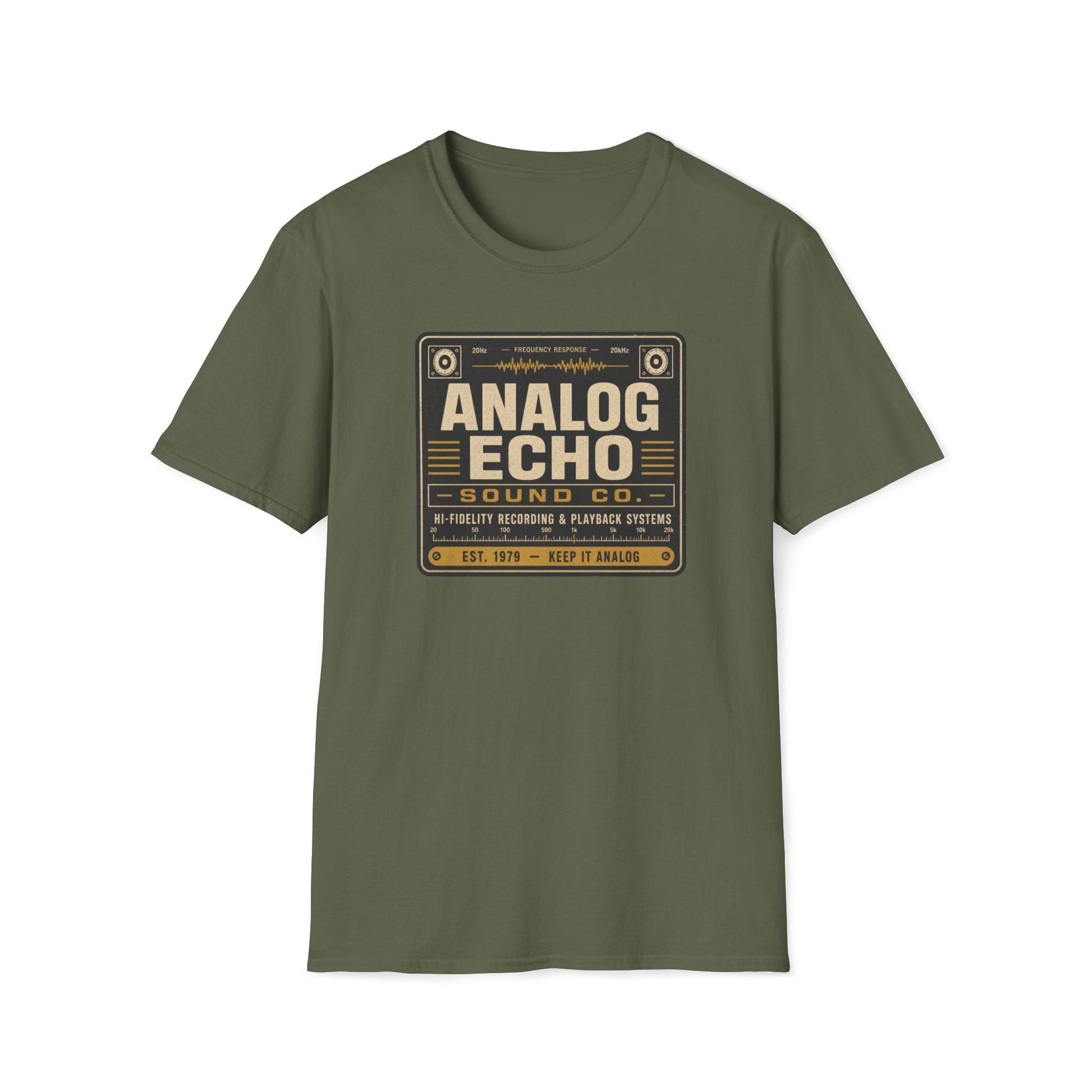 Analog Echo Sound Co. Vintage Audio T-Shirt