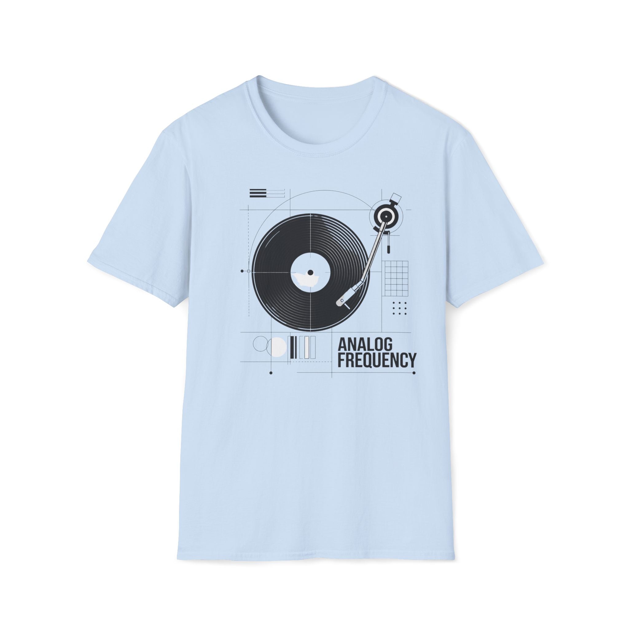 Analog Frequency Record Player T-Shirt