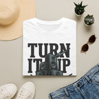 Turn It Up Speaker Stack T-Shirt — Loud Music Graphic Tee