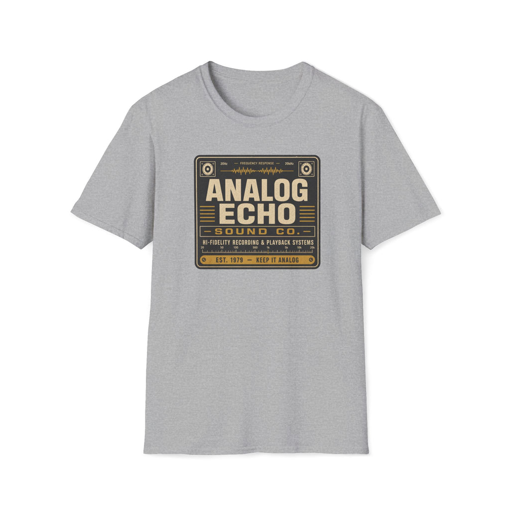 Analog Echo Sound Co. Vintage Audio T-Shirt