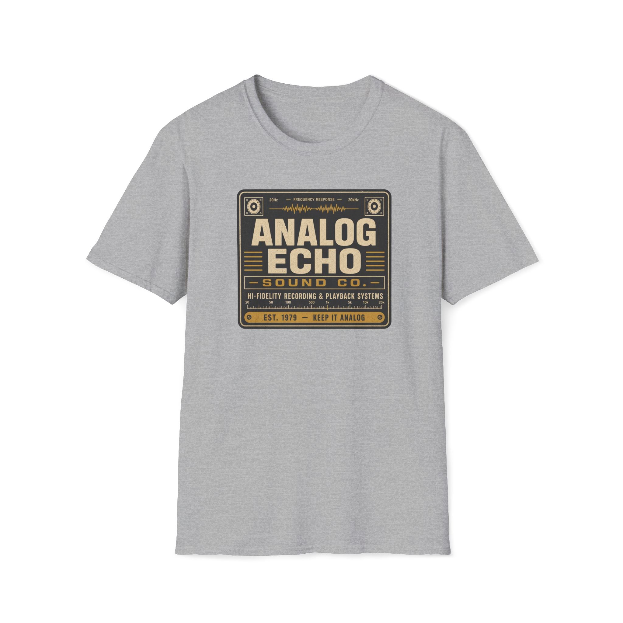 Analog Echo Sound Co. Vintage Audio T-Shirt