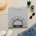 Aviation Attitude Indicator T‑Shirt — Pilot Instrument Graphic Tee