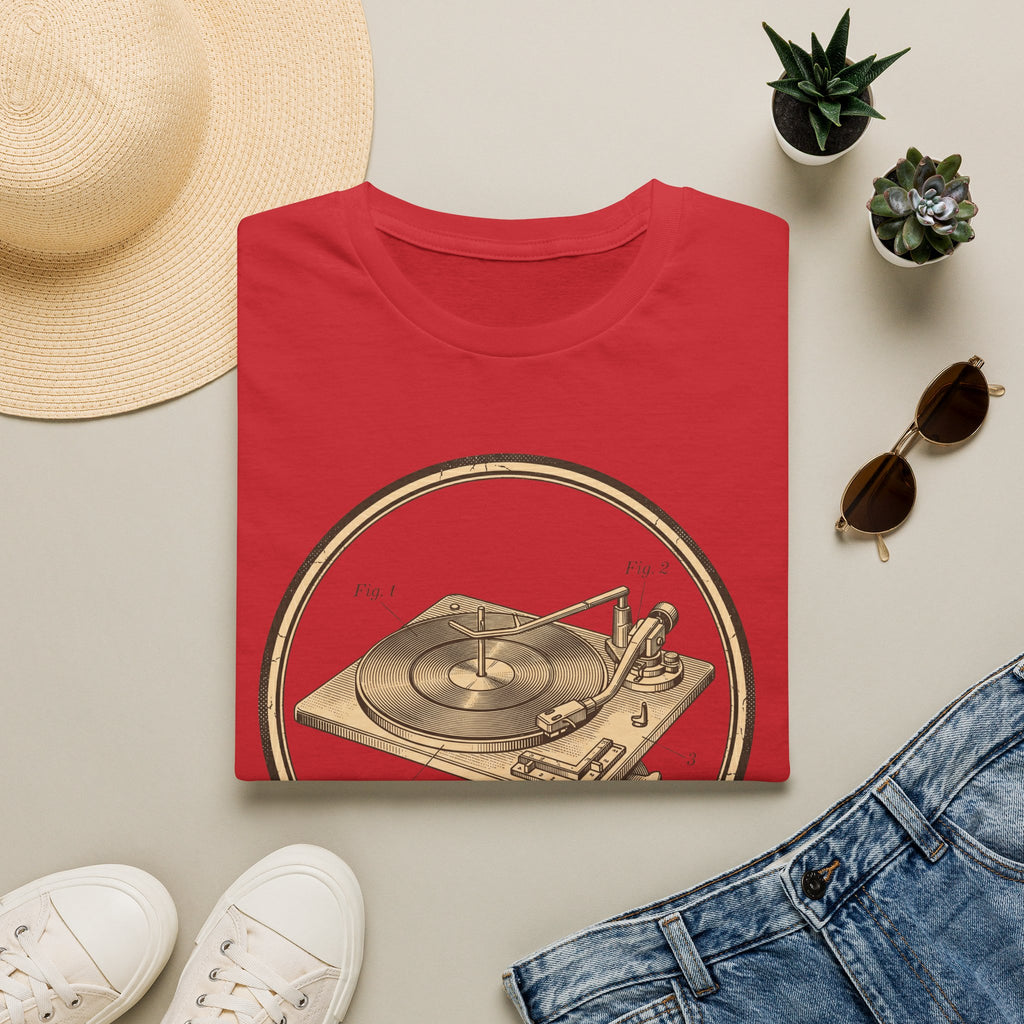 Turntable Vintage Record Player T-Shirt