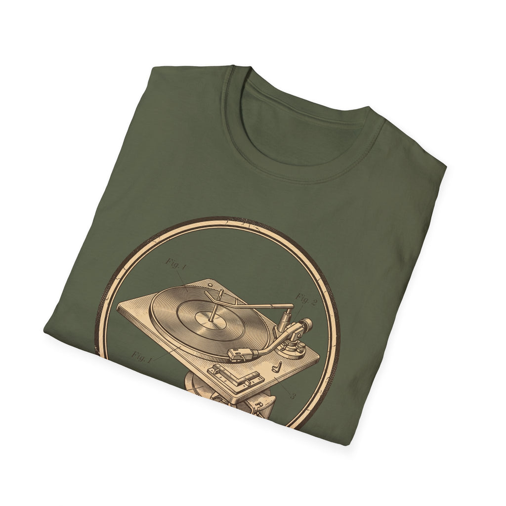 Turntable Vintage Record Player T-Shirt