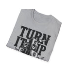 Turn It Up T-Shirt — Loud Speaker Music Graphic Tee