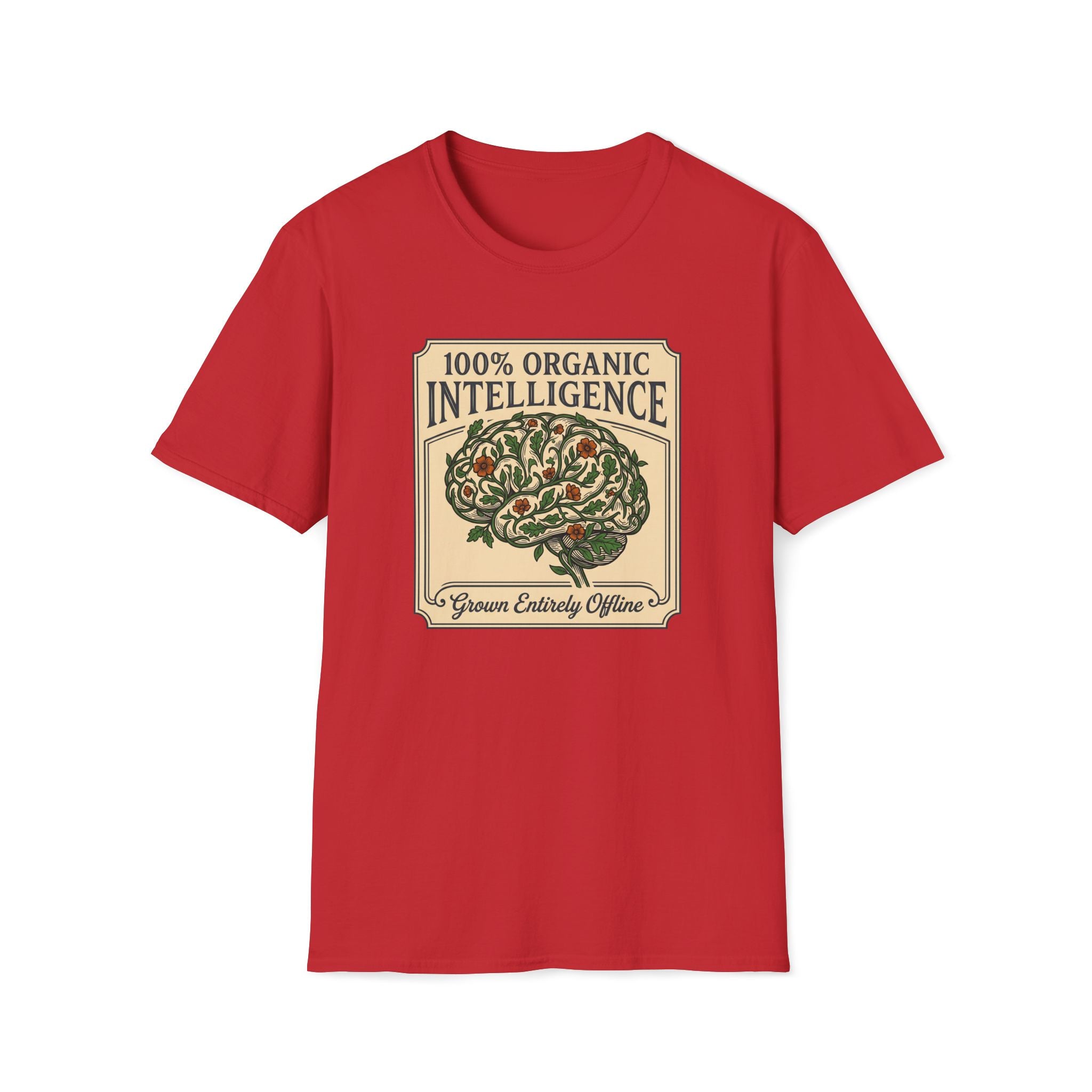 100% Organic Intelligence T-Shirt