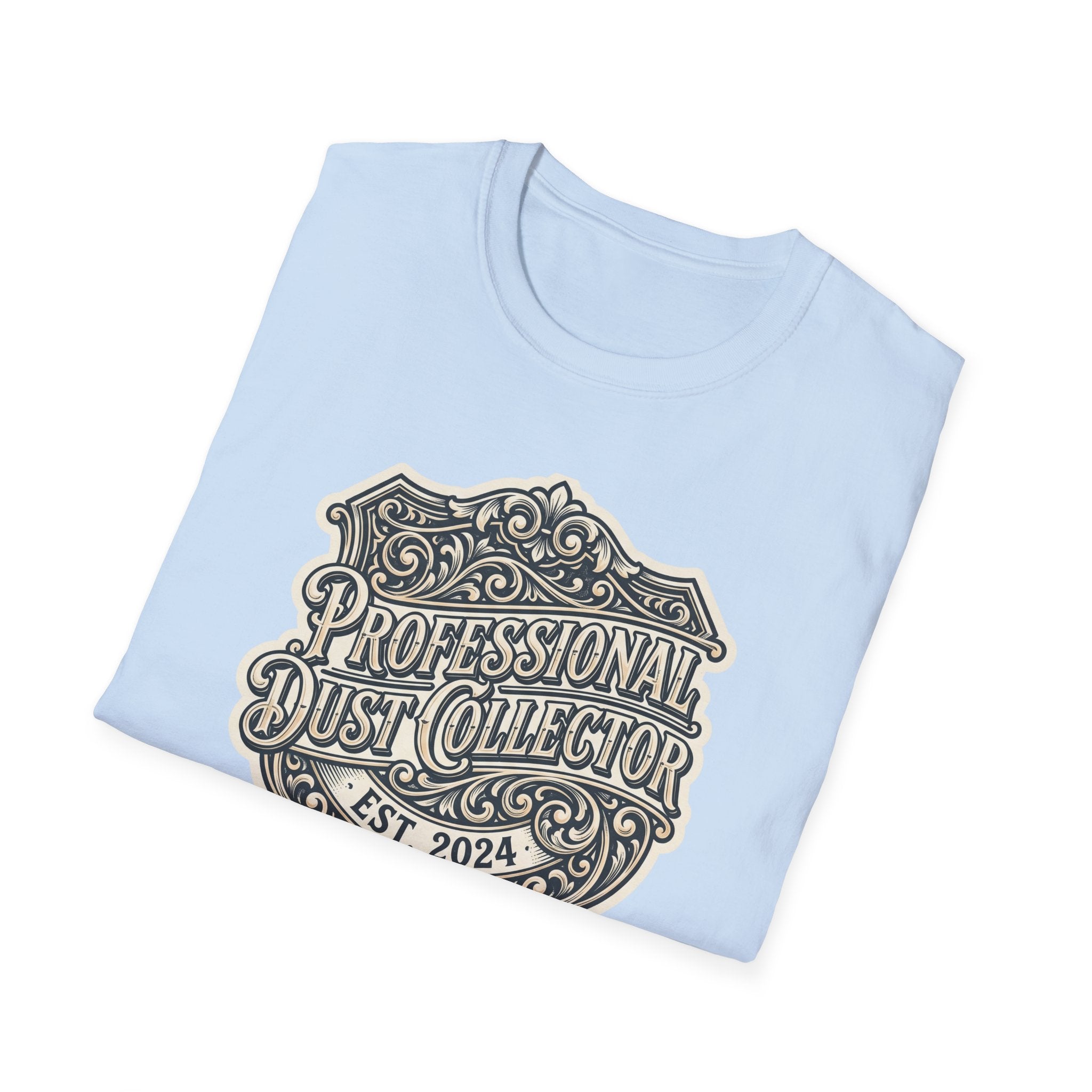 Professional Dust Collector T-Shirt — Vintage Decorative Logo Tee