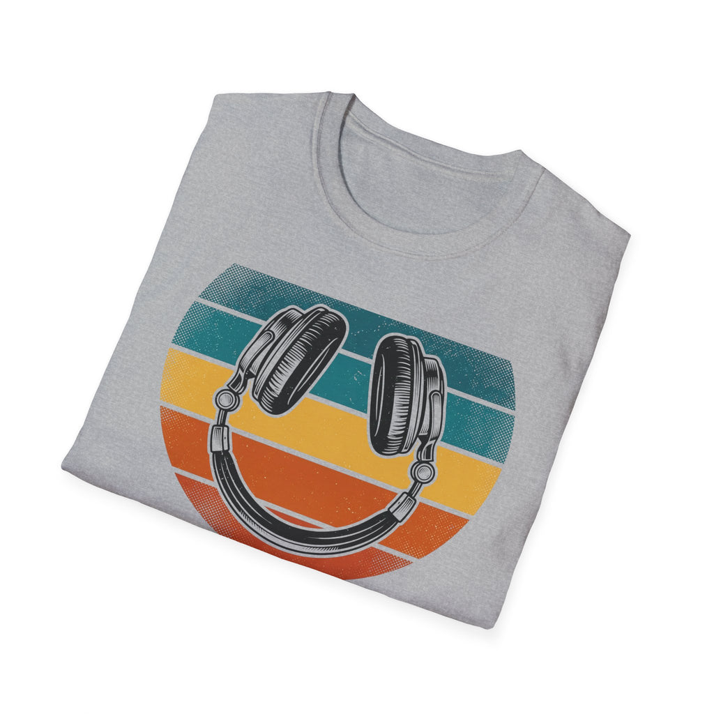 Retro Headphones Smile T-Shirt