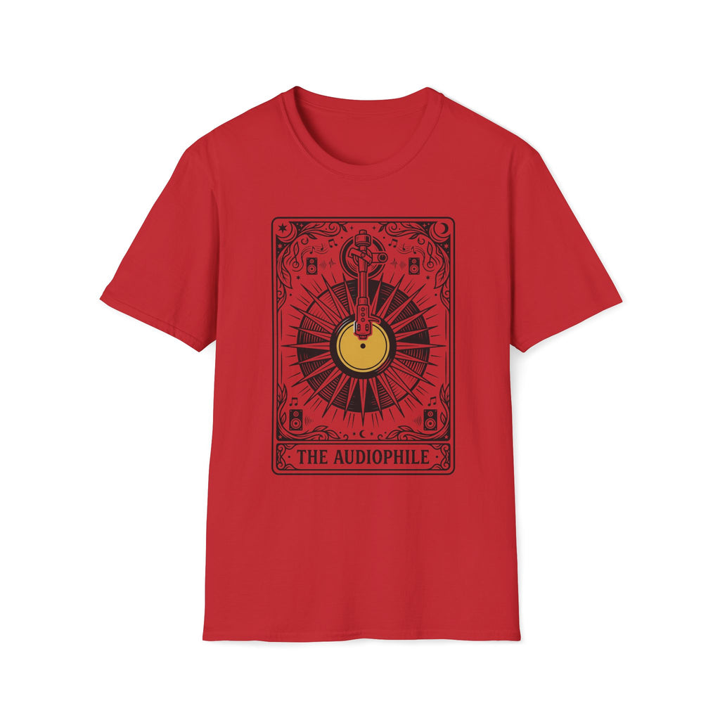 Audiophile Tarot T-Shirt — Turntable Needle Graphic Tee