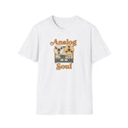 Analog Soul T-Shirt — Retro Reel-to-Reel Music Tee