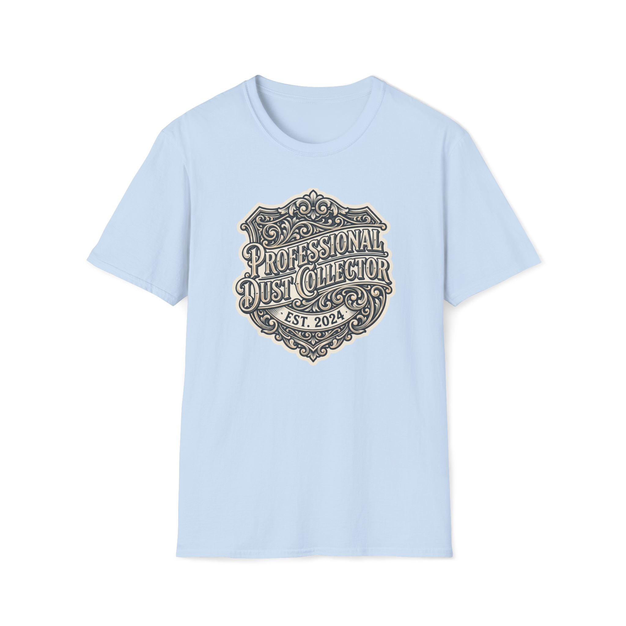 Professional Dust Collector T-Shirt — Vintage Decorative Logo Tee
