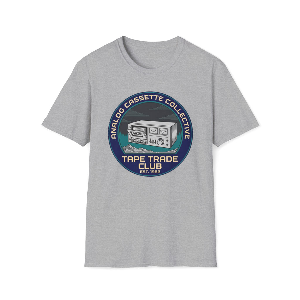 Cassette Tape Club T-Shirt — "Analog Cassette Collective" Retro Tee