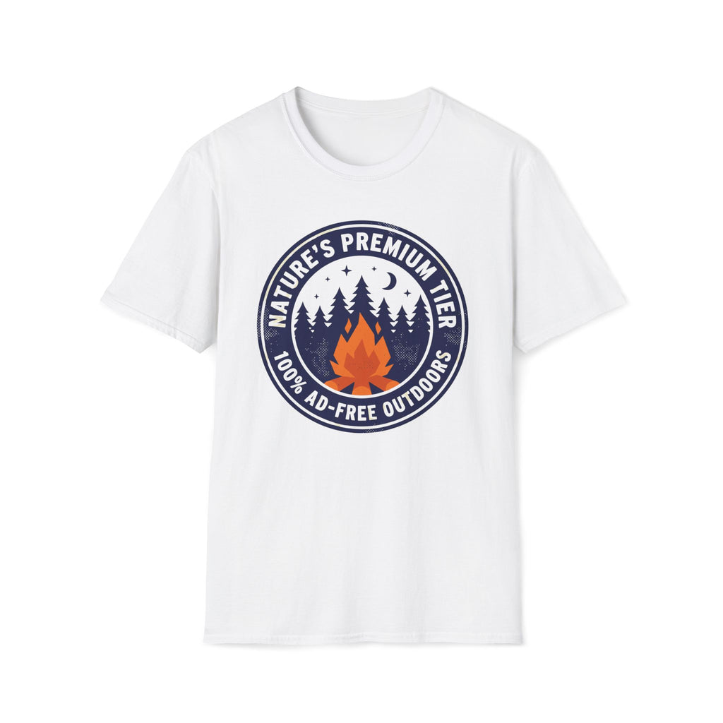 Nature’s Premium Tier Campfire Graphic Outdoor T-Shirt