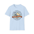 Slow Tech Society T-Shirt — “Disconnect & Percolate” Retro Analog Living Tee