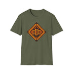 Vintage Tube Amp Tee — "High Voltage Orange" Guitarist Musician T-Shirt