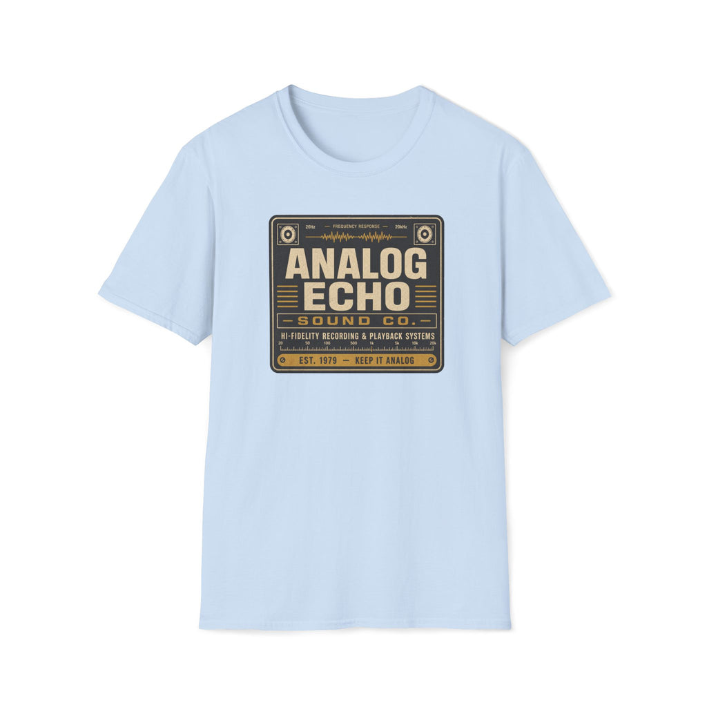 Analog Echo Sound Co. Vintage Audio T-Shirt