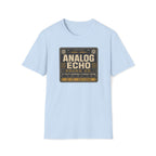 Analog Echo Sound Co. Vintage Audio T-Shirt