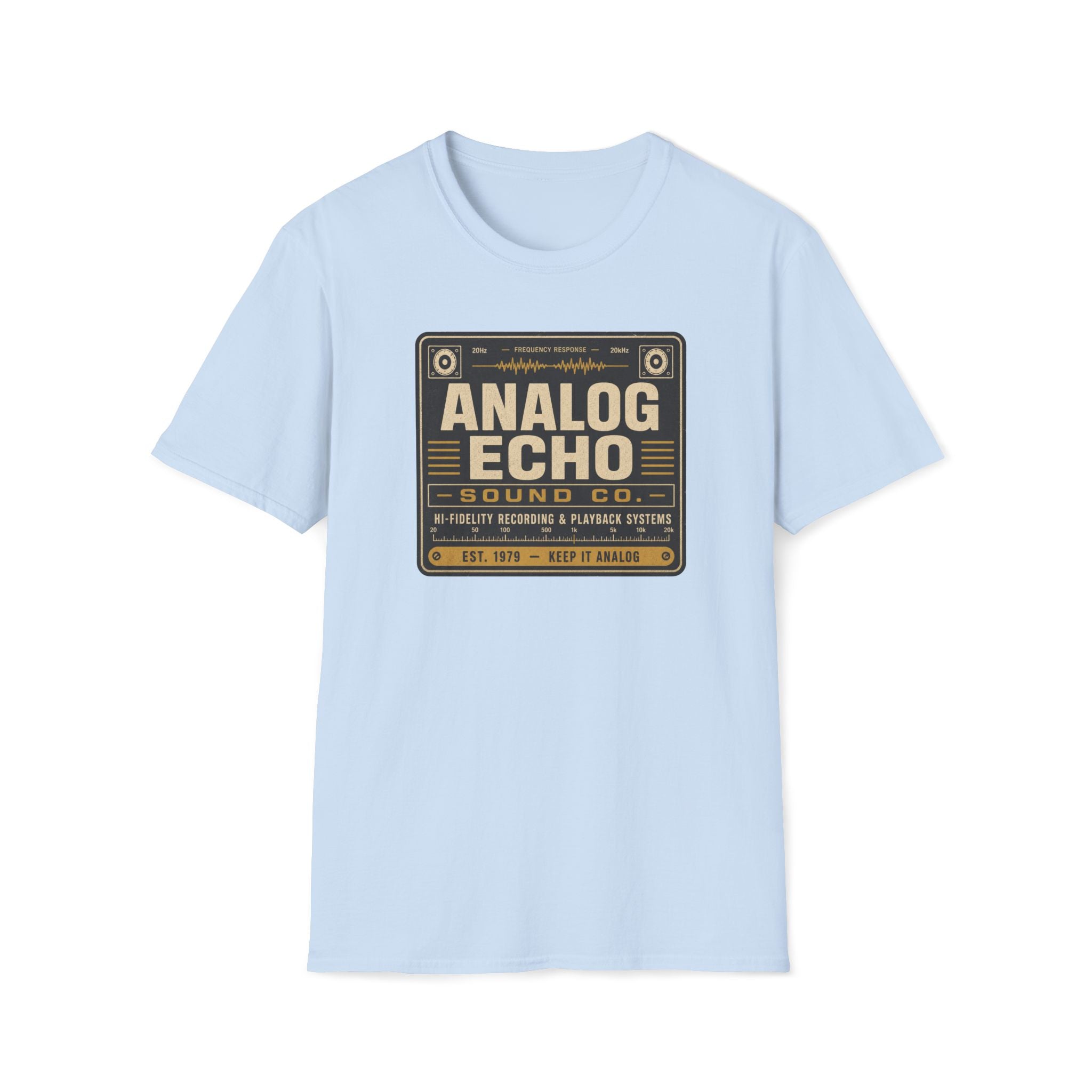 Analog Echo Sound Co. Vintage Audio T-Shirt