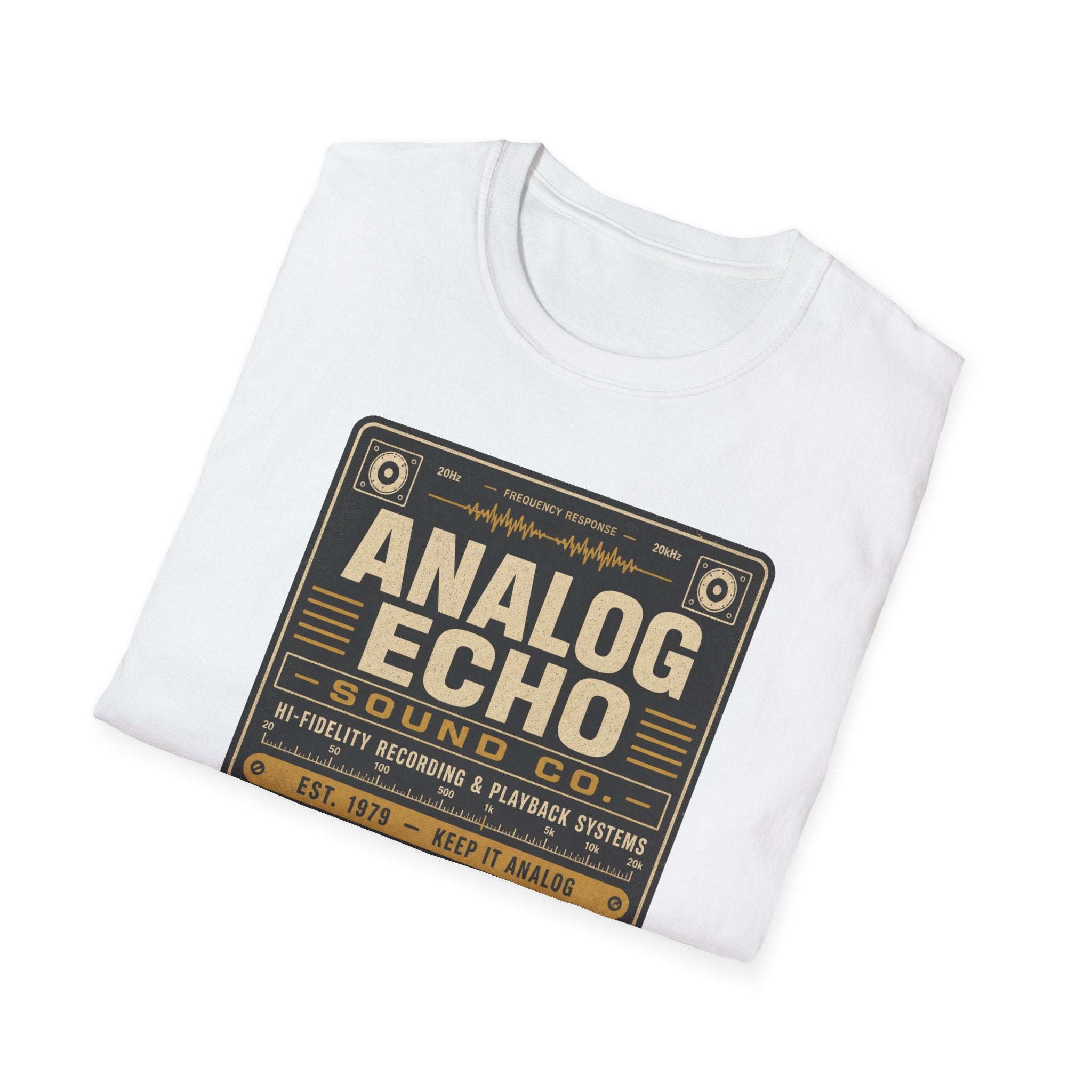 Analog Echo Sound Co. Vintage Audio T-Shirt