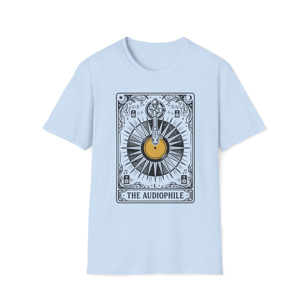 Audiophile Tarot T-Shirt — Turntable Needle Graphic Tee