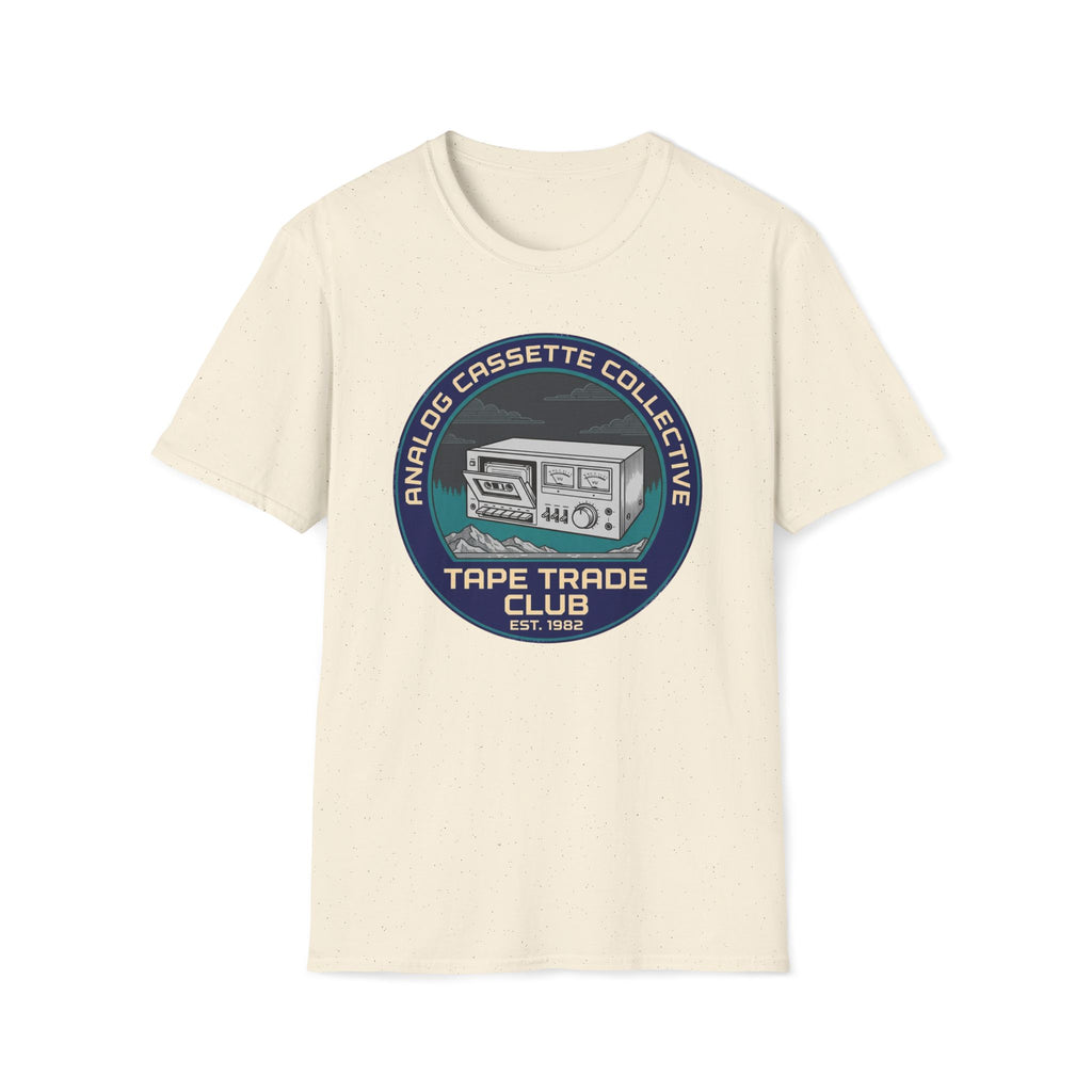 Cassette Tape Club T-Shirt — "Analog Cassette Collective" Retro Tee