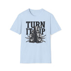 Turn It Up T-Shirt — Loud Speaker Music Graphic Tee