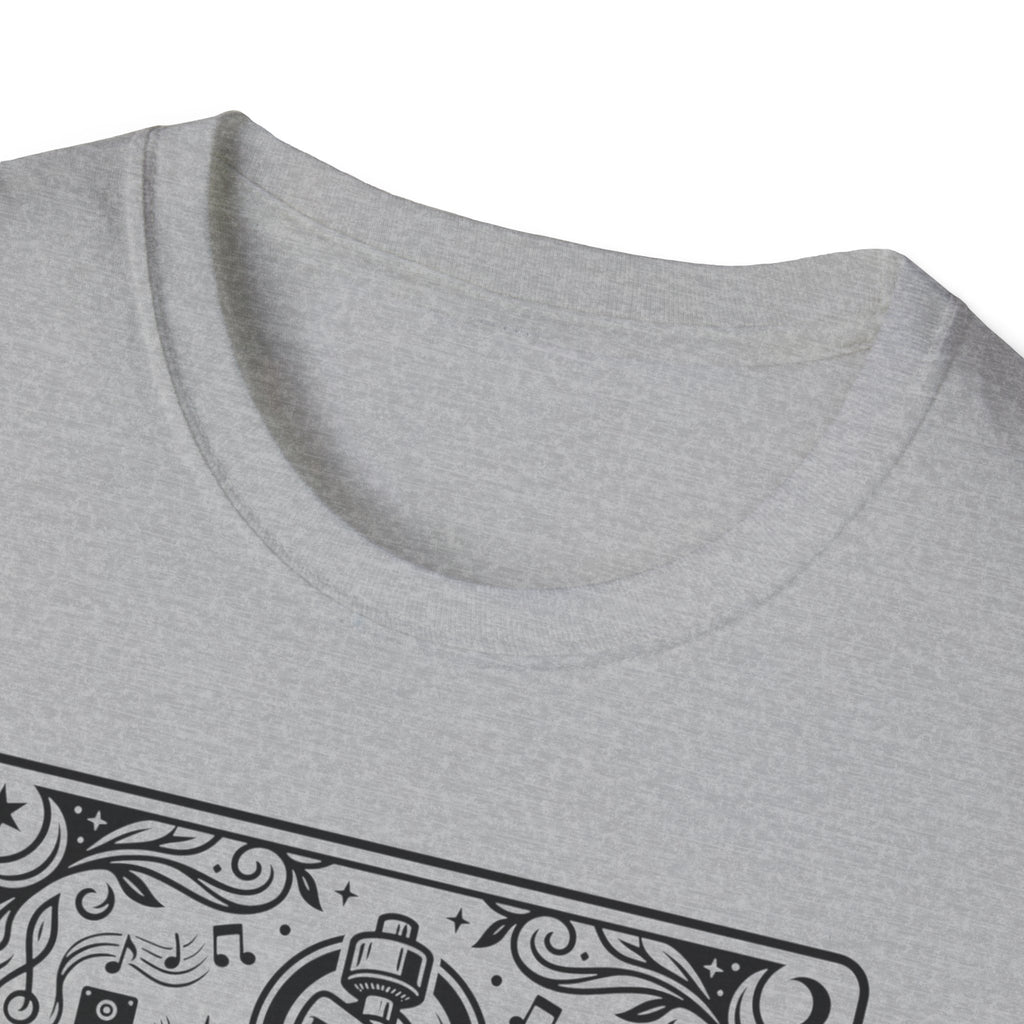 Audiophile Tarot T-Shirt — Turntable Needle Graphic Tee