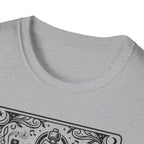 Audiophile Tarot T-Shirt — Turntable Needle Graphic Tee