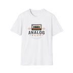 Analog Echo Cassette T-Shirt — Retro Music Tee