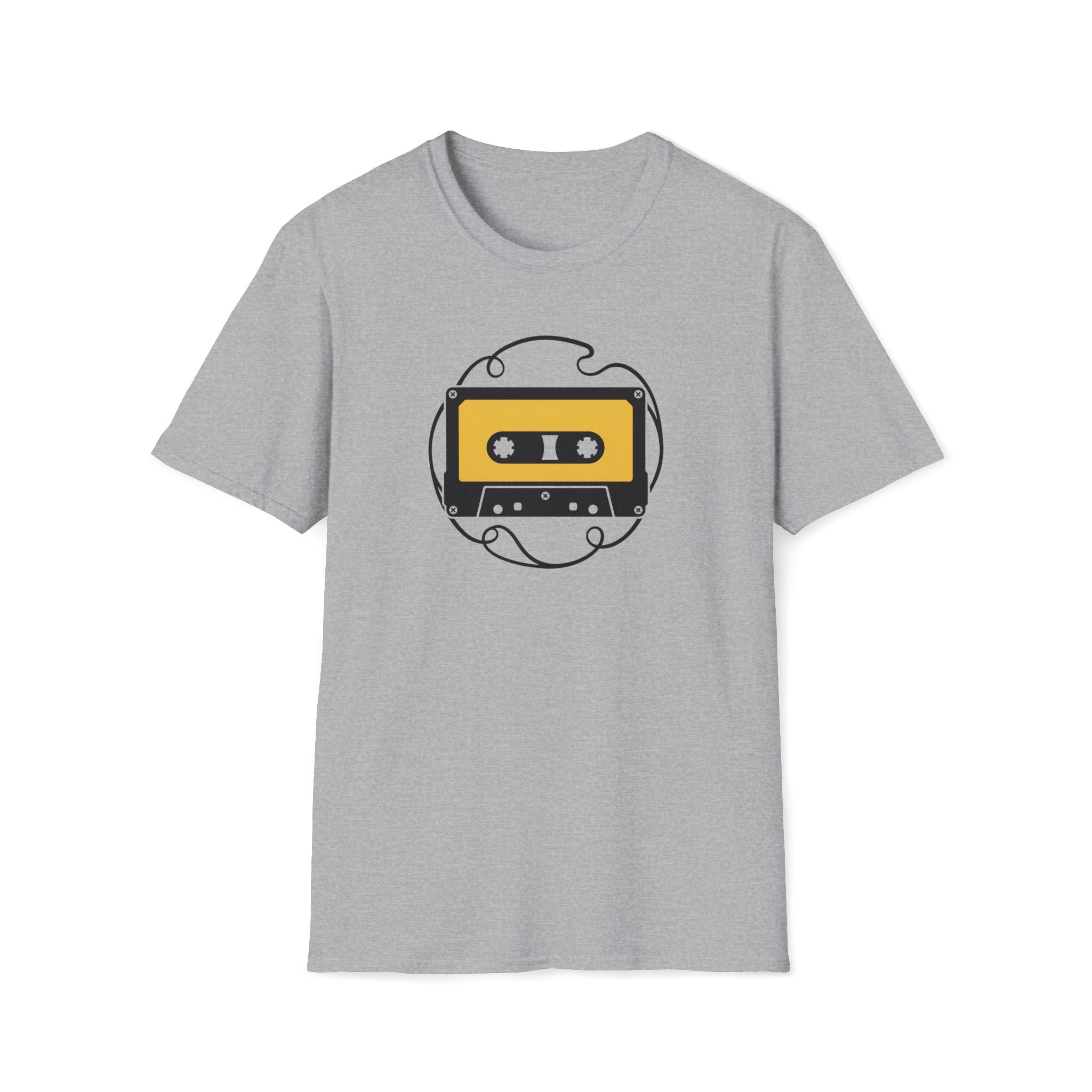 Retro Cassette Tape T-Shirt — Vintage Music Tee