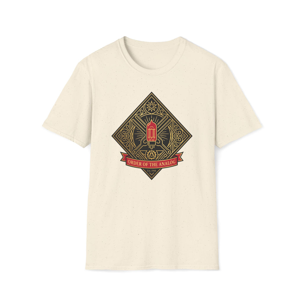 Lantern Emblem T-Shirt — 'Order of the Anvil' Vintage Crest Tee