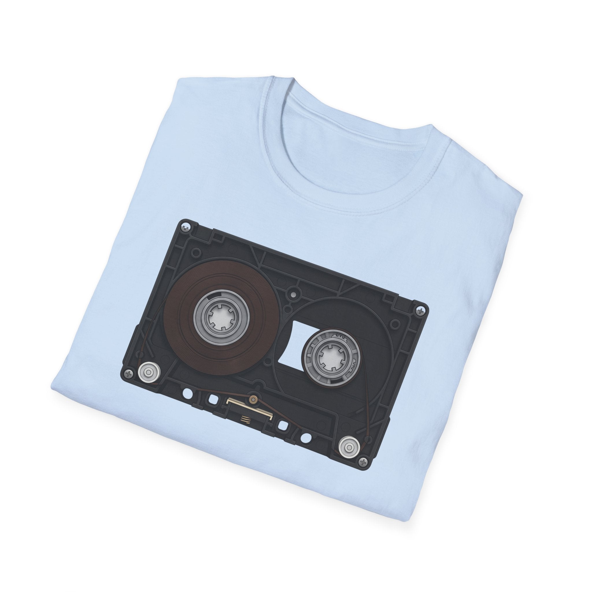 Cassette Tape Graphic T‑Shirt — Retro 80s Music Tee