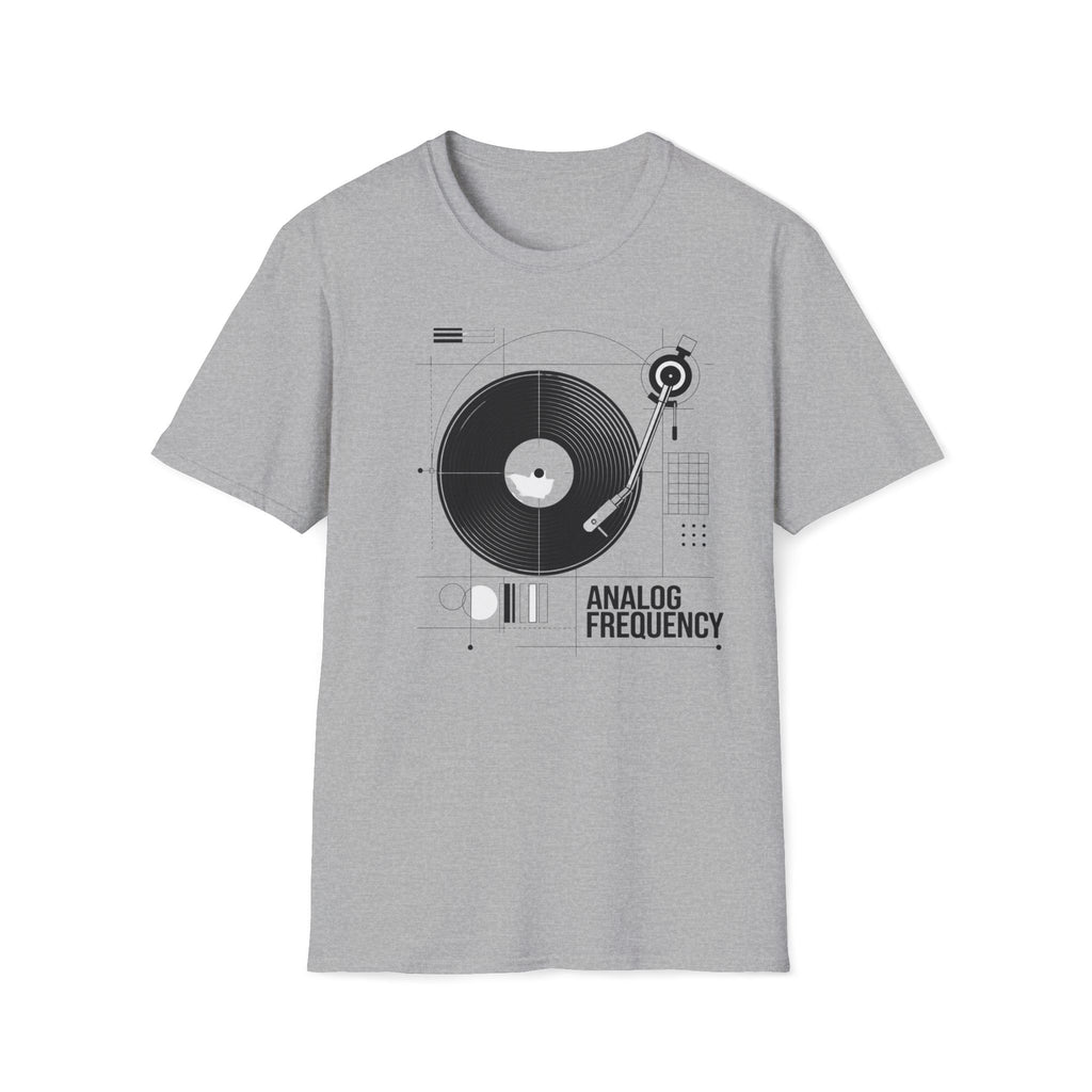 Analog Frequency Record Player T-Shirt