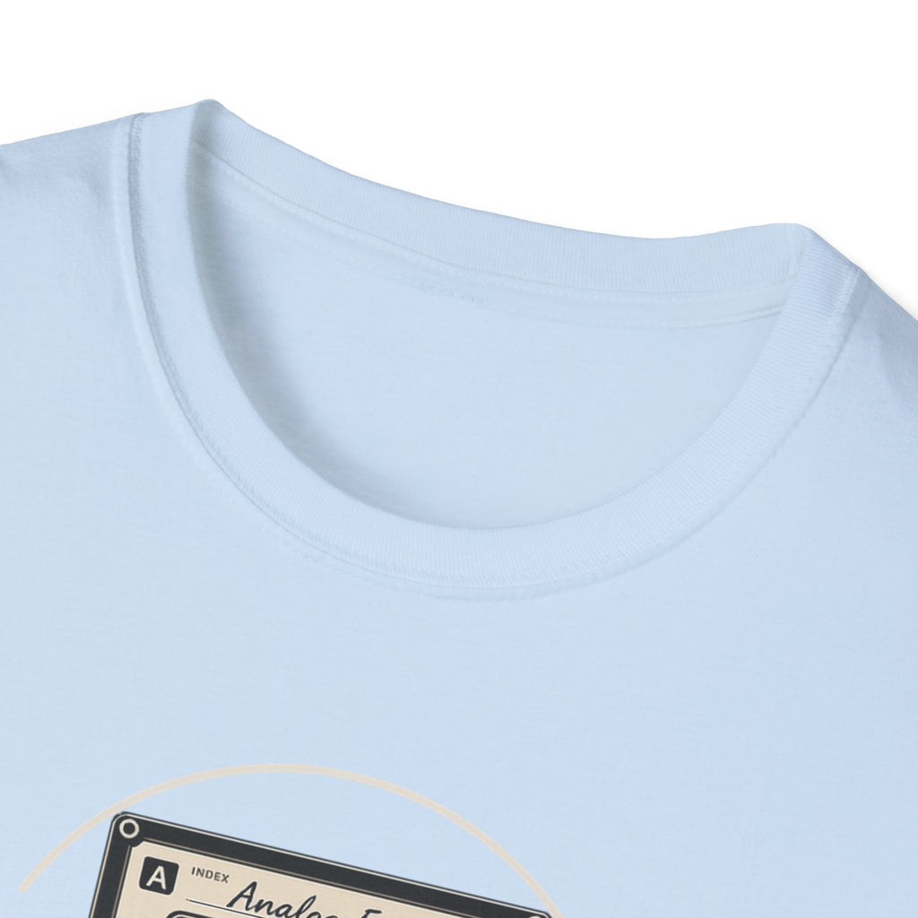 Analog Echo Cassette T-Shirt — Retro Music Tee