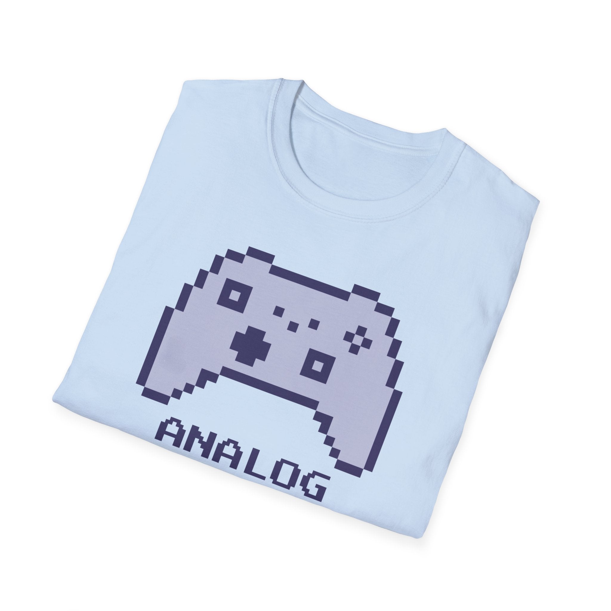 Pixel Game Controller T‑Shirt — "Analog Echo" Retro Gamer Tee
